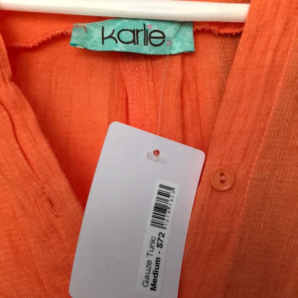 Orange karlie tunic - Picture 2 of 3